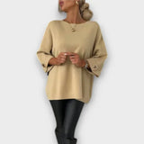 Isabel - Elegantna Pletena Bluza