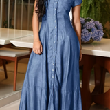 Eliza | Dugi Denim Haljina