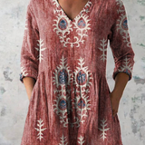 Elise | Duga Bluza s V-Izrezom