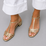 ALLEGRA ZLATNE SANDALE ELEGANCIJA ZA SVAKI DAN