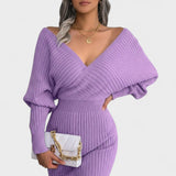 Klara™ | Elegantna Haljina s V-izrezom