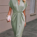 Caia - Envelop Midi Dress