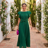Valentina | Maxi haljina za posebne prigode s nabranim detaljima