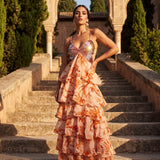 Elegantna svila Ibiza haljina