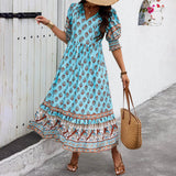 Angela - Elegantna Boho Haljina