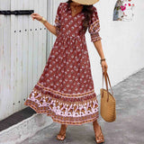 Angela - Elegantna Boho Haljina
