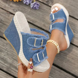 Atelier | Sandale s Wedge Petom i Raskošnim Rubom