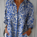 Frederikke | Bluza Jardim Azul